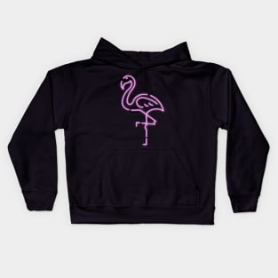 The Pink Flamingo edit Kids Hoodie